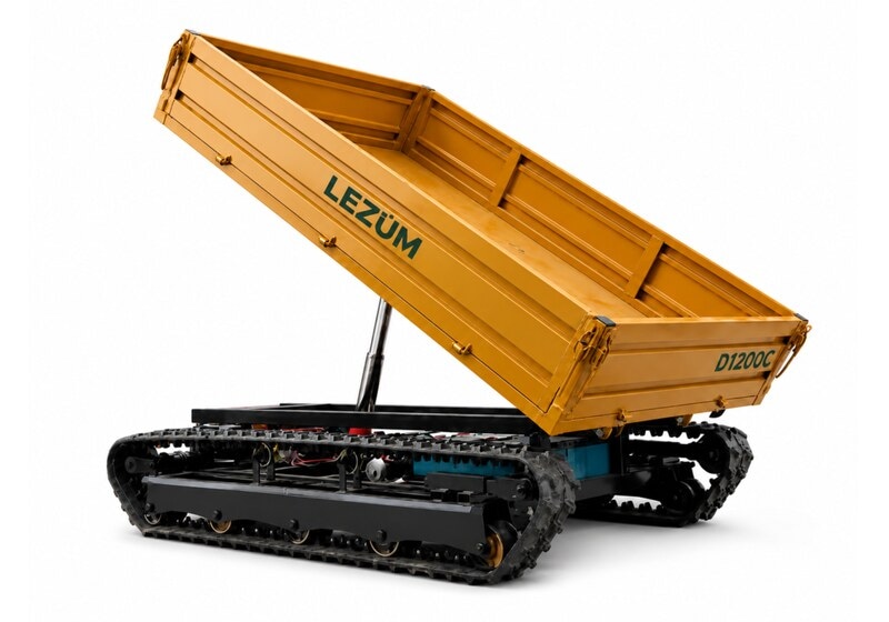 Тяжёлый гусеничный самосвал LEZUM D1200C, 1000 кг